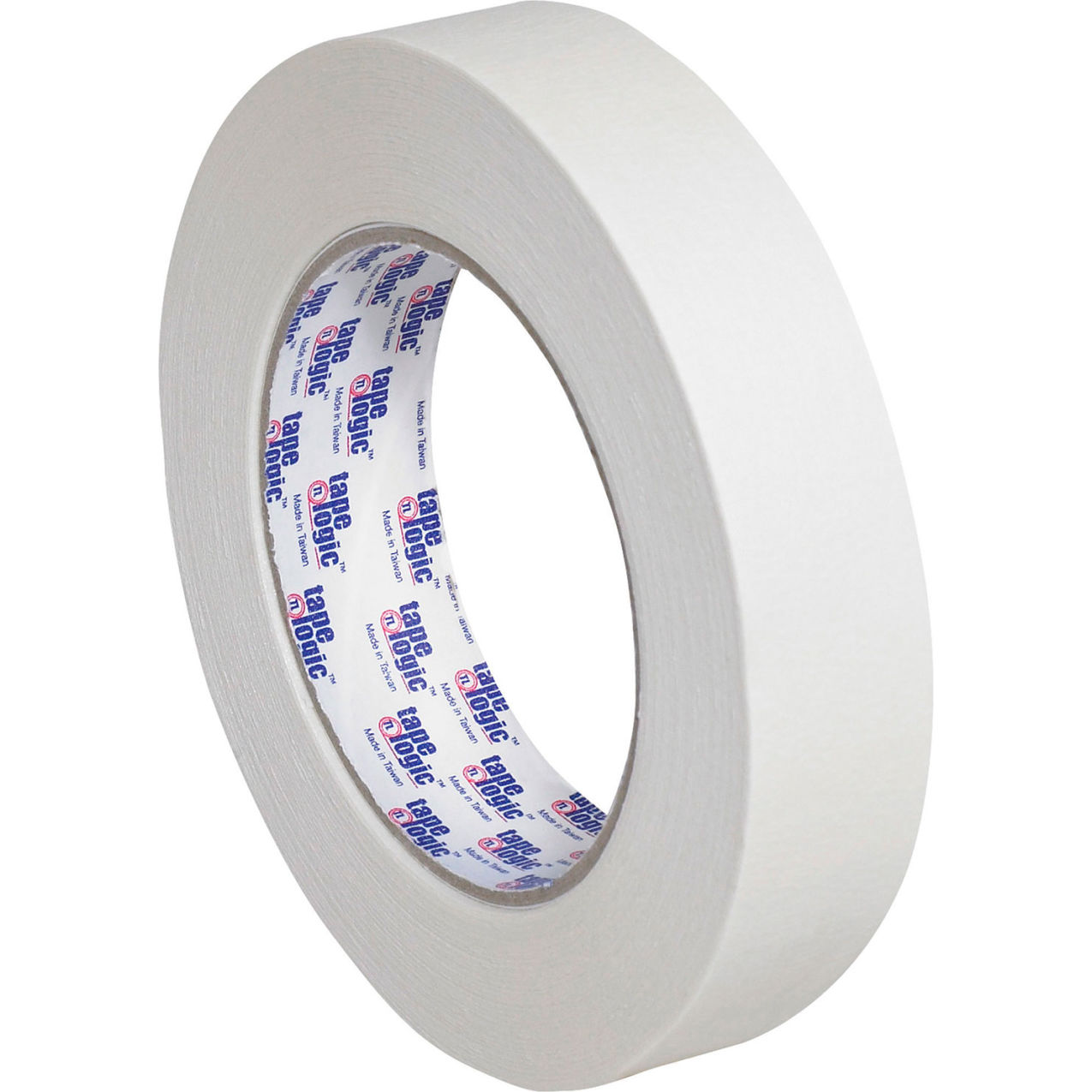 Heavy Duty Masking Tape, 1"W x 60 Yds, Natural, 36 Rolls/Case