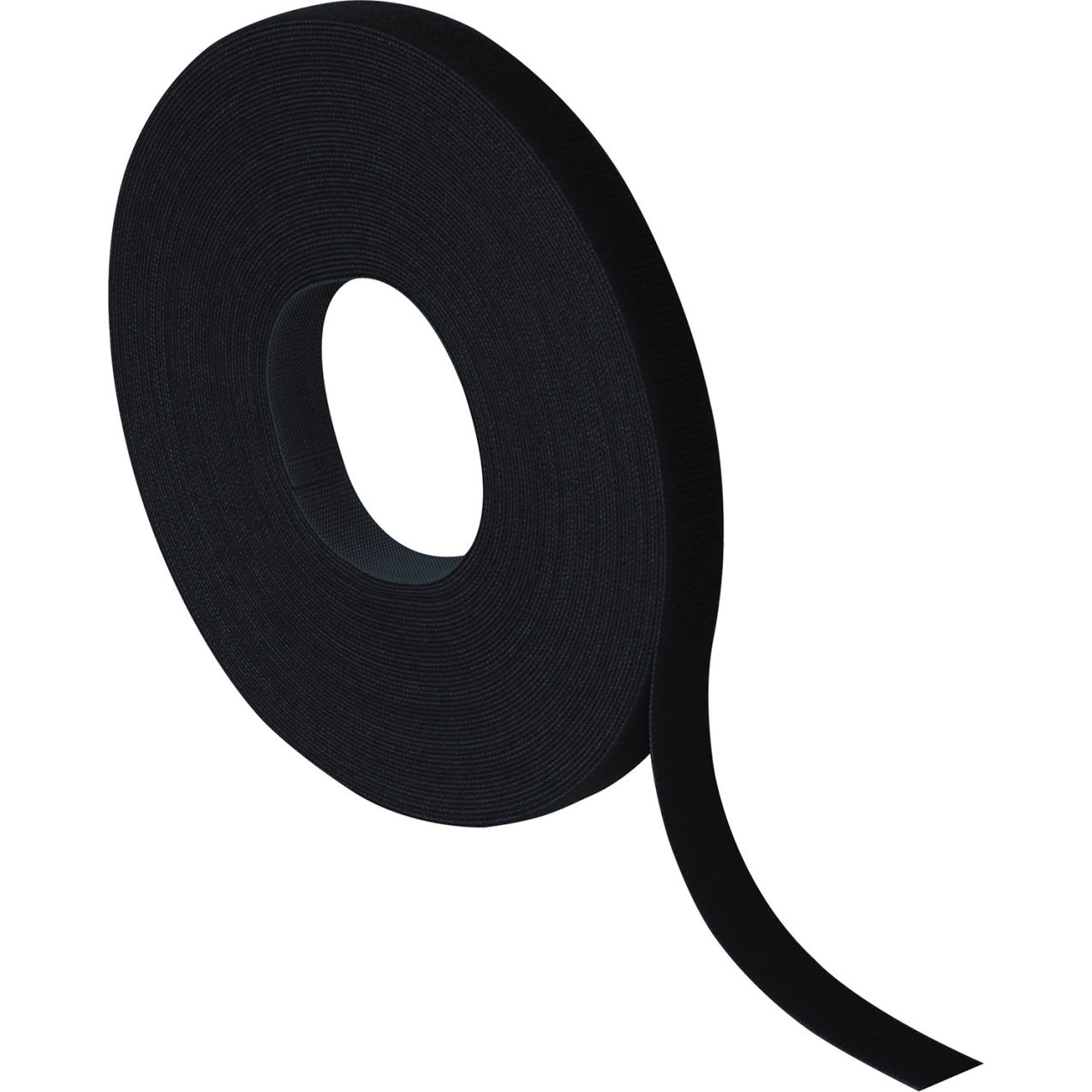 Self-Grip Straps, 1/2"W x 75"L, Black, 1/Pack