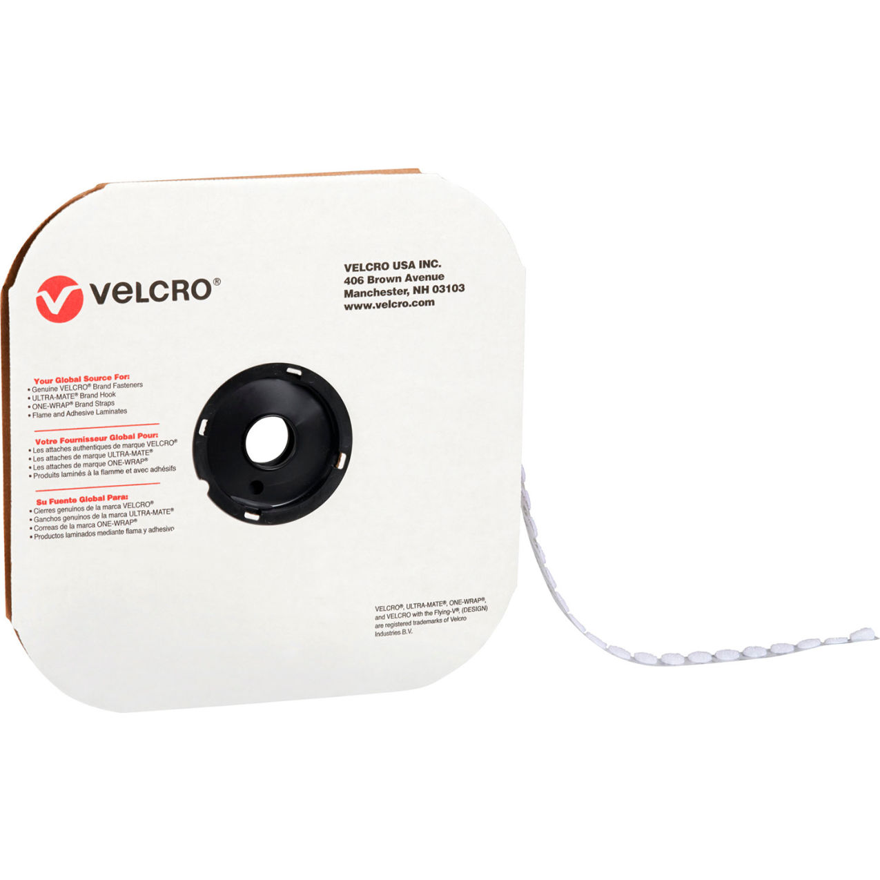 Tape Dots, 3/4 in, White