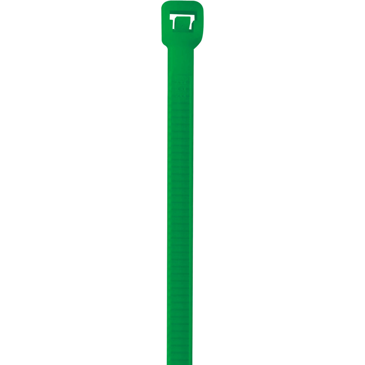 8" Nylon Cable Ties, 40 Lbs, Green, 1000/Pack