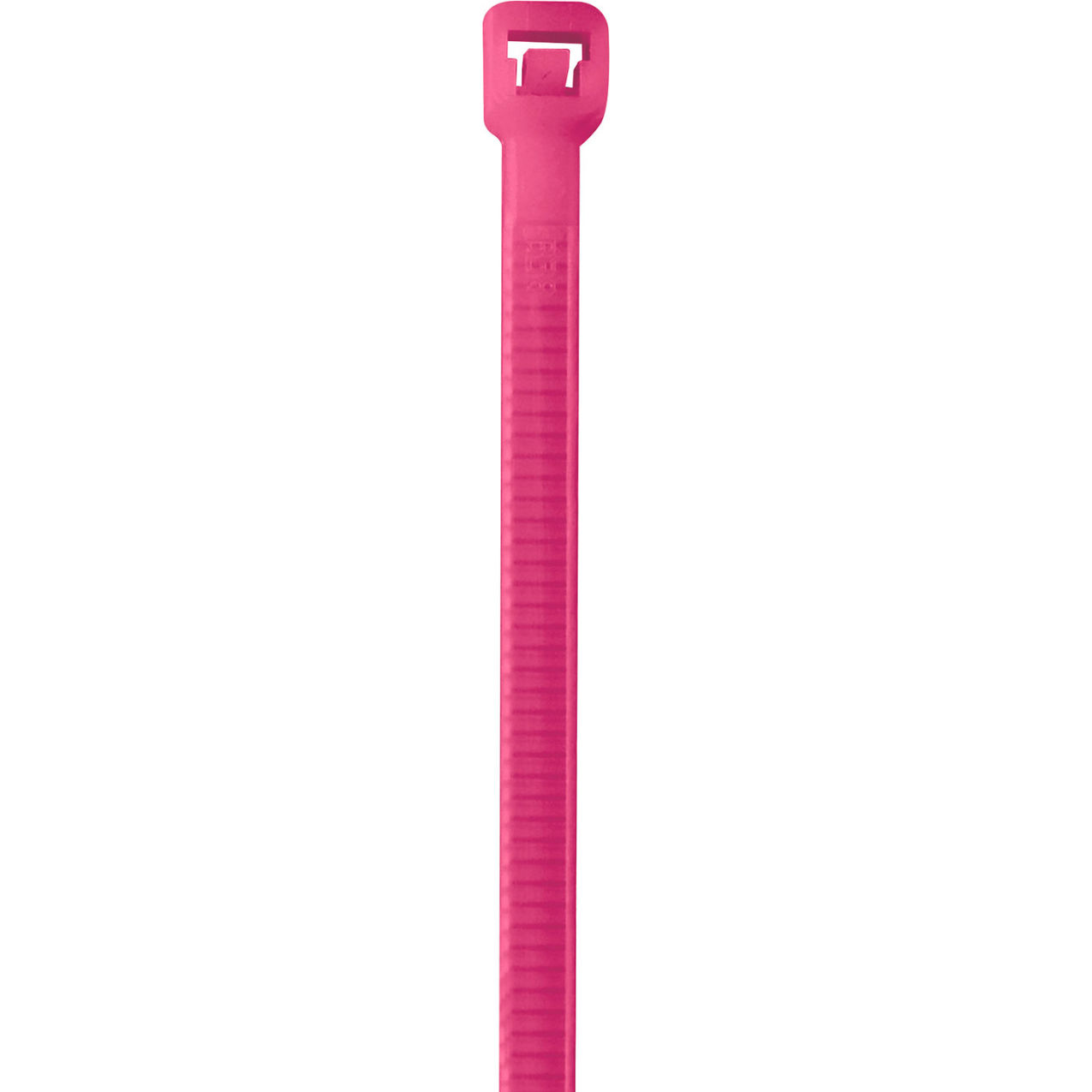 8" Nylon Cable Ties, 40 Lbs, Fluorescent Pink, 1000/Pack