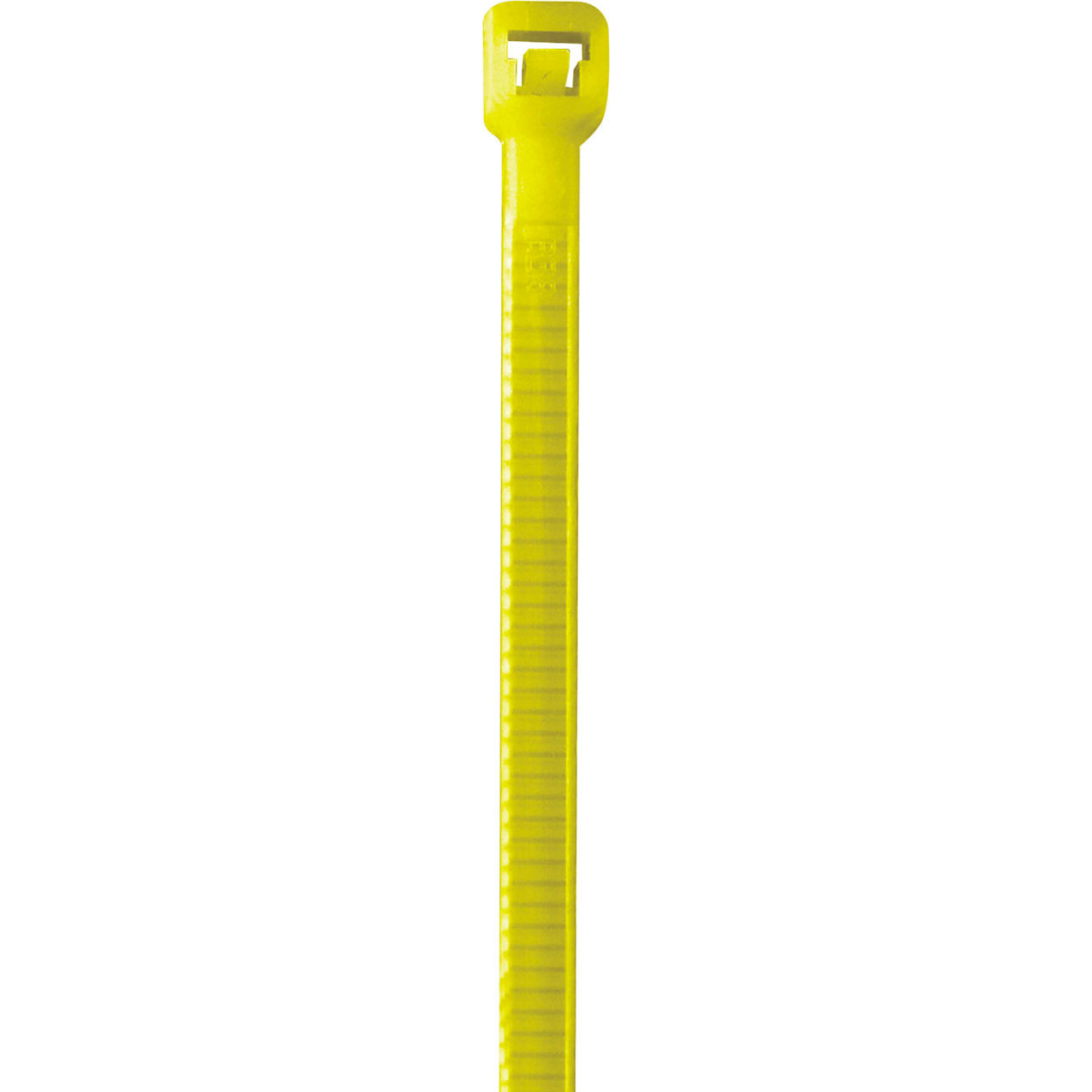 8" Nylon Cable Ties, 40 Lbs, Fluorescent Yellow, 1000/Pack