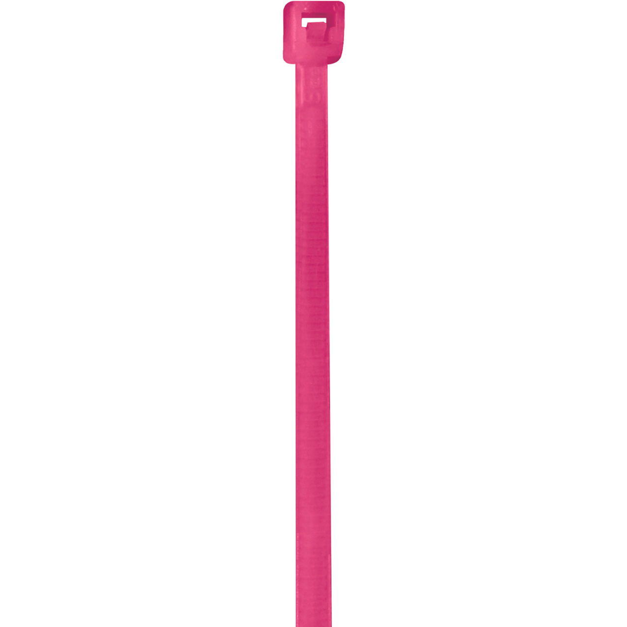 4" Nylon Cable Ties, 18 Lbs, Fluorescent Pink, 1000/Pack