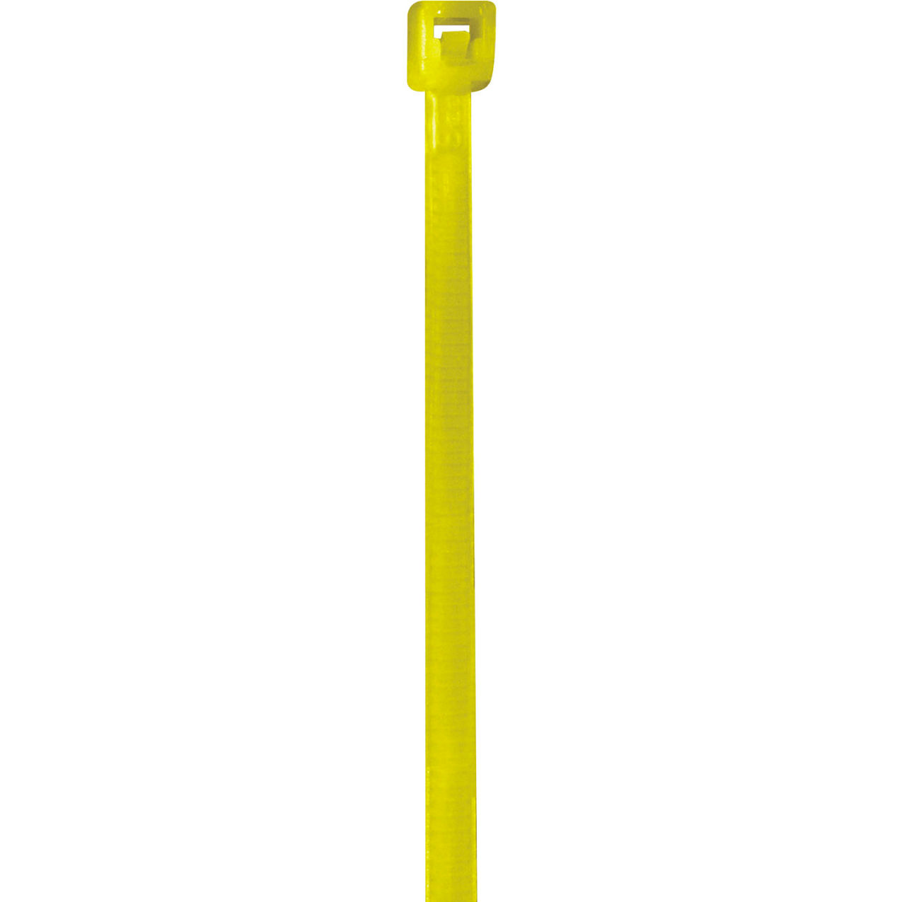 4" Nylon Cable Ties, 18 Lbs, Fluorescent Yellow, 1000/Pack