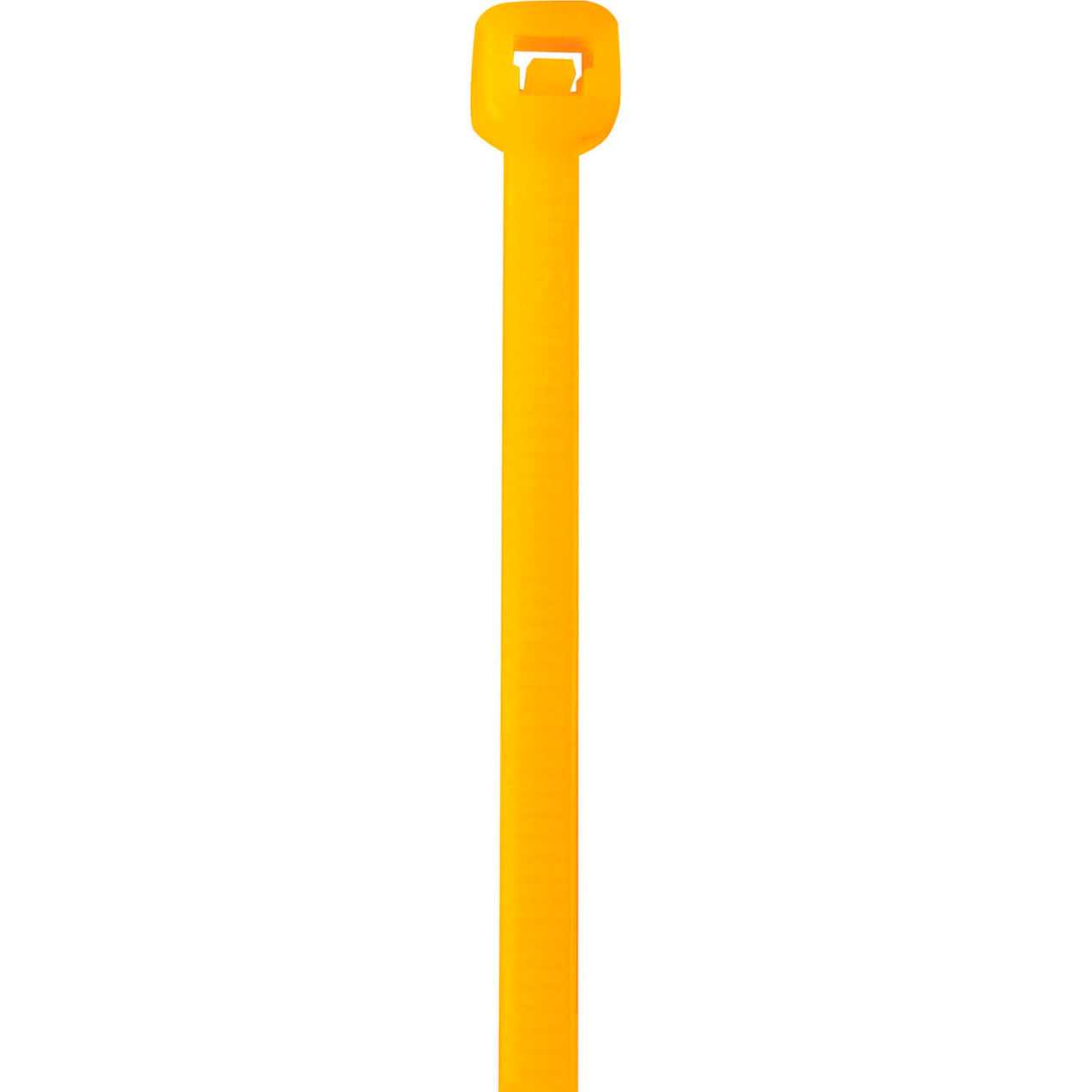 14" Nylon Cable Ties, 50 lbs, Fluorescent Orange, 1,000/Pack