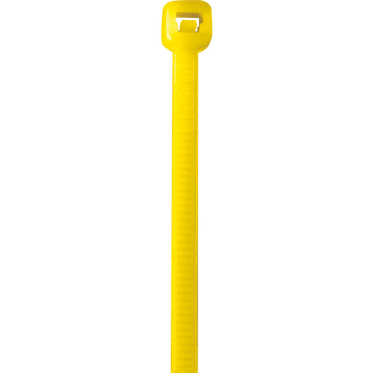 11" Nylon Cable Ties, 50 lbs, Yellow, 1,000/Pack