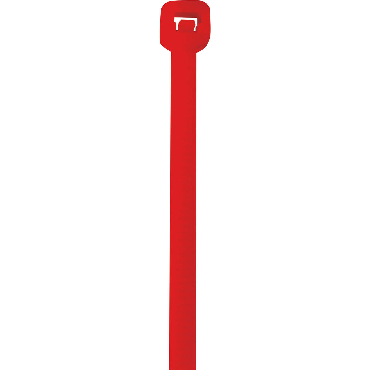 18" Nylon Cable Ties, 50 Lbs, Red, 500/Pack