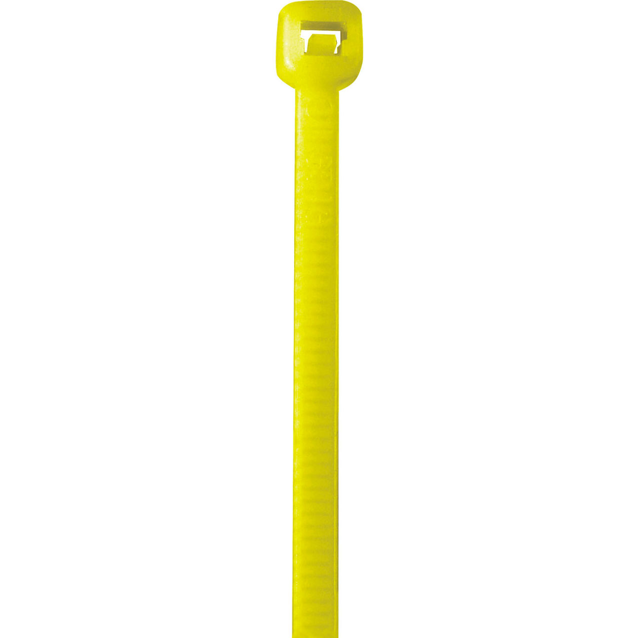 18" Nylon Cable Ties, 50 Lbs, Fluorescent Yellow, 500 Pack