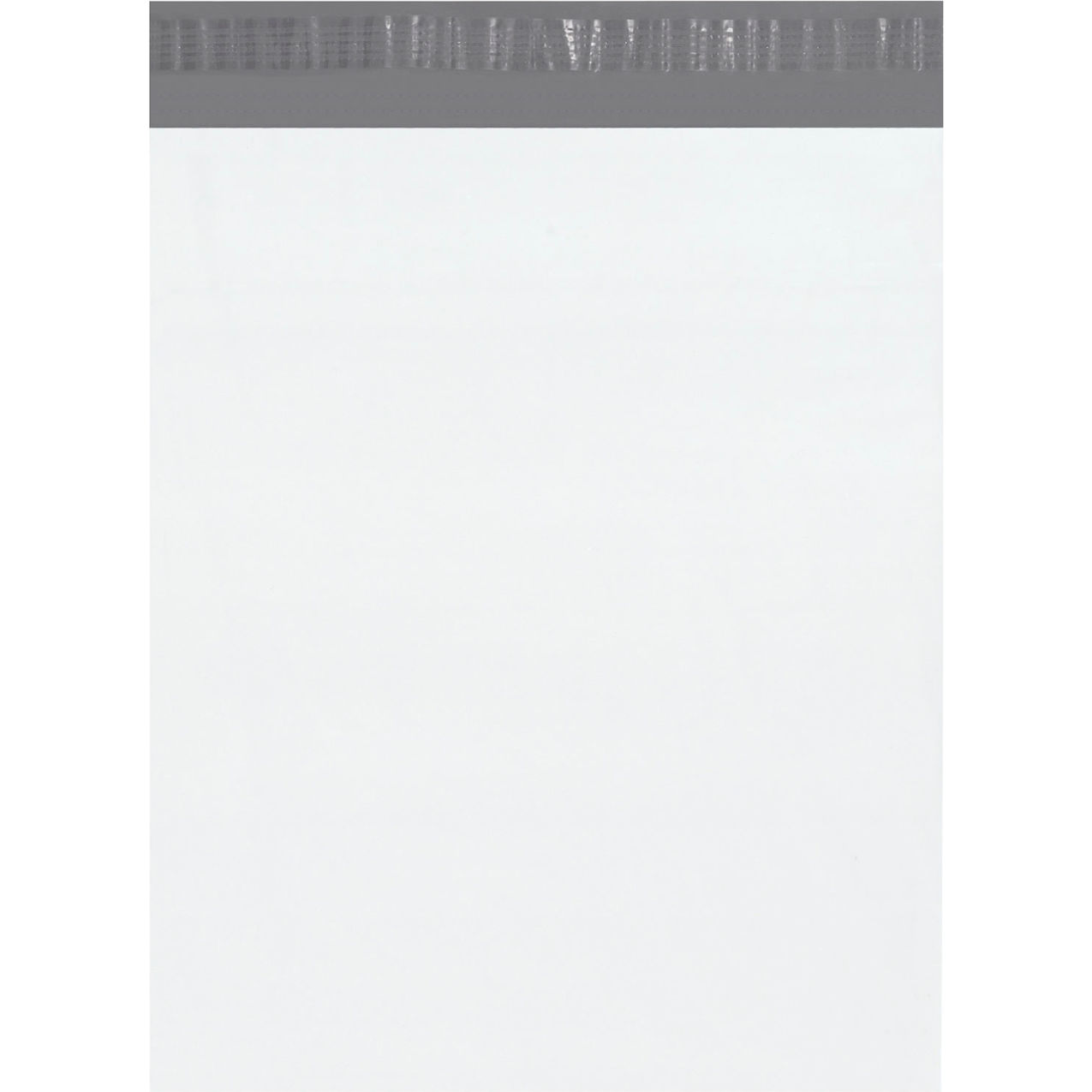 Poly Mailers without Tear Strip, 26"W x 32''L, 2.5 Mil, White, 150/Pack
