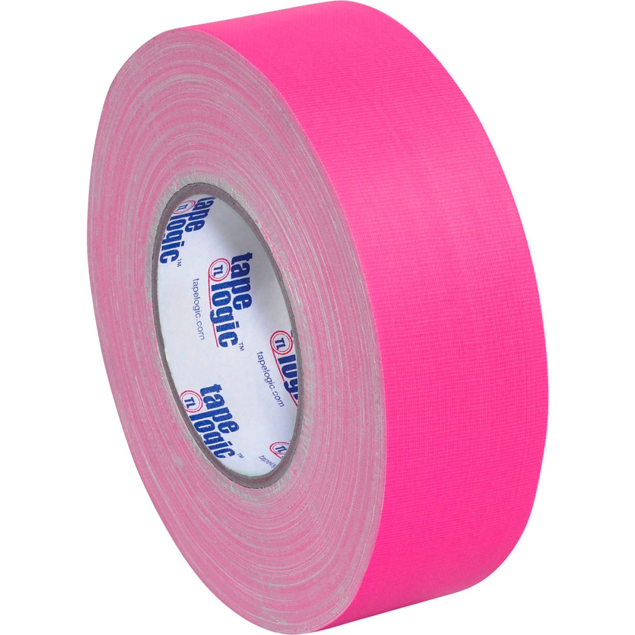 Industrial Gaffers Tape, 2" x 50 Yds., 11 Mil, Fluorescent Pink, 24 Rolls/Case