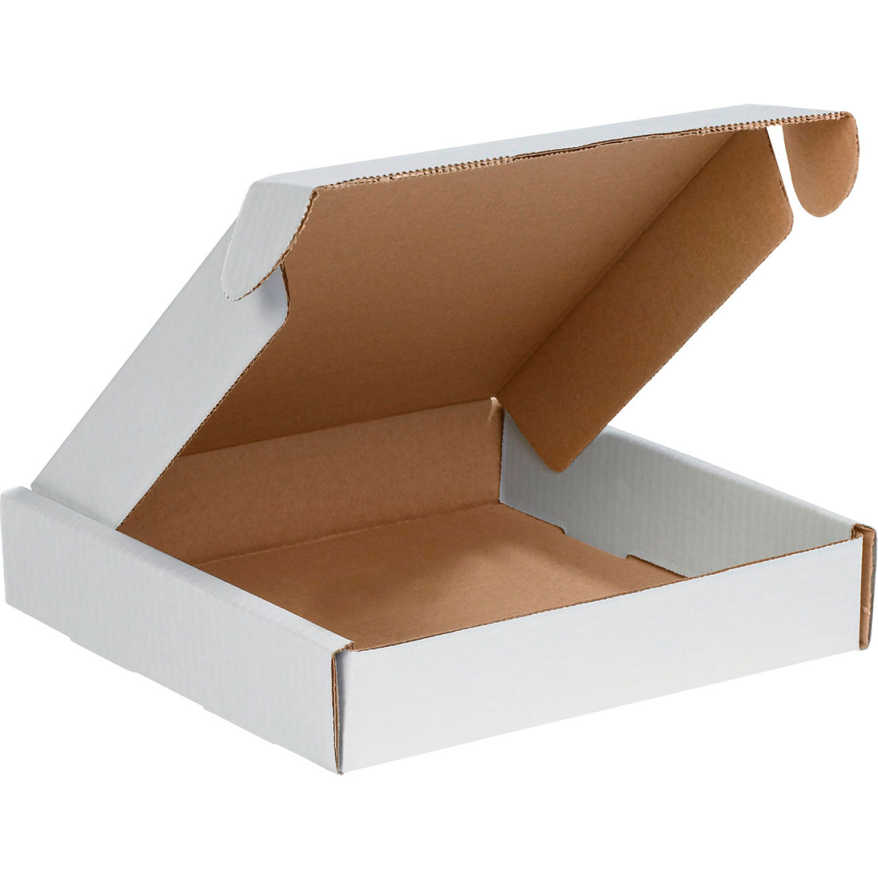 Deluxe Literature Tab Lock Mailers, 10"L x 10"W x 2-3/4"H