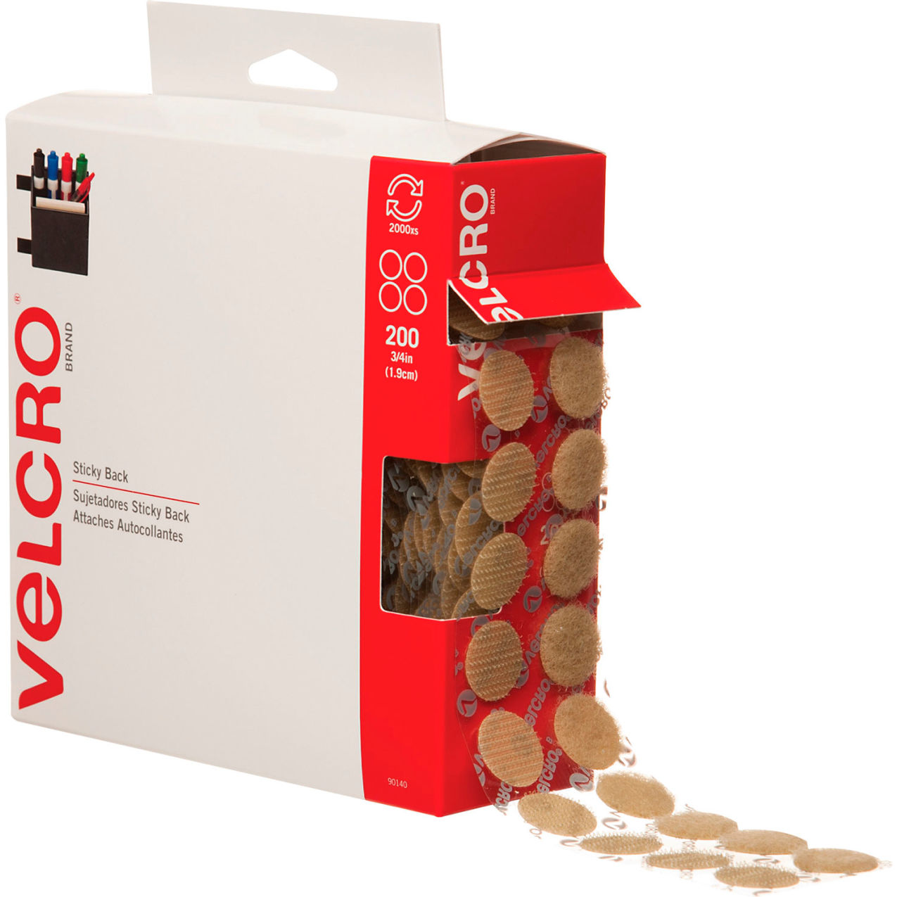 Combo Dots Pack, 3/4", Beige