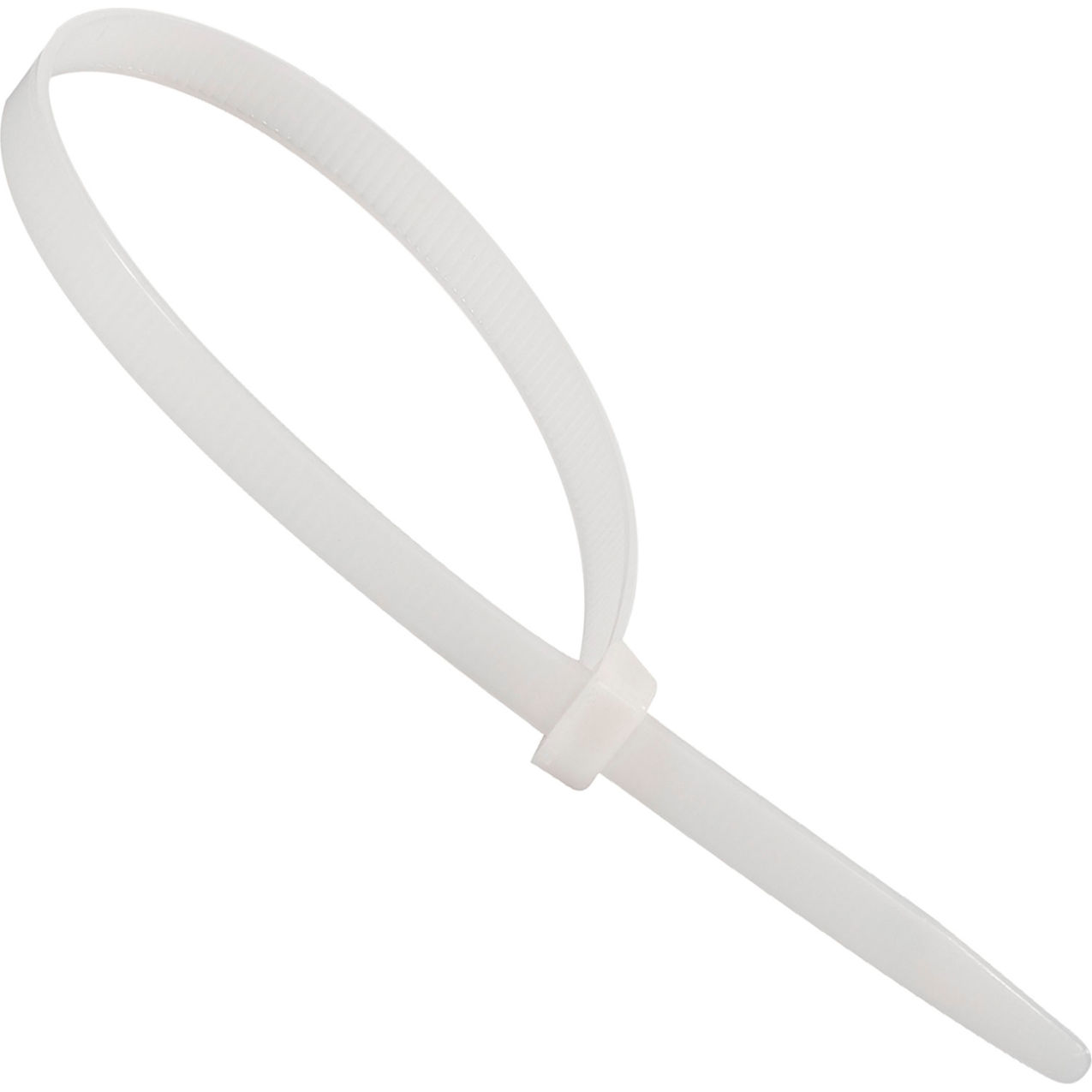 21" Jumbo Nylon Cable Ties, 250 Lbs, Natural, 100/Pack
