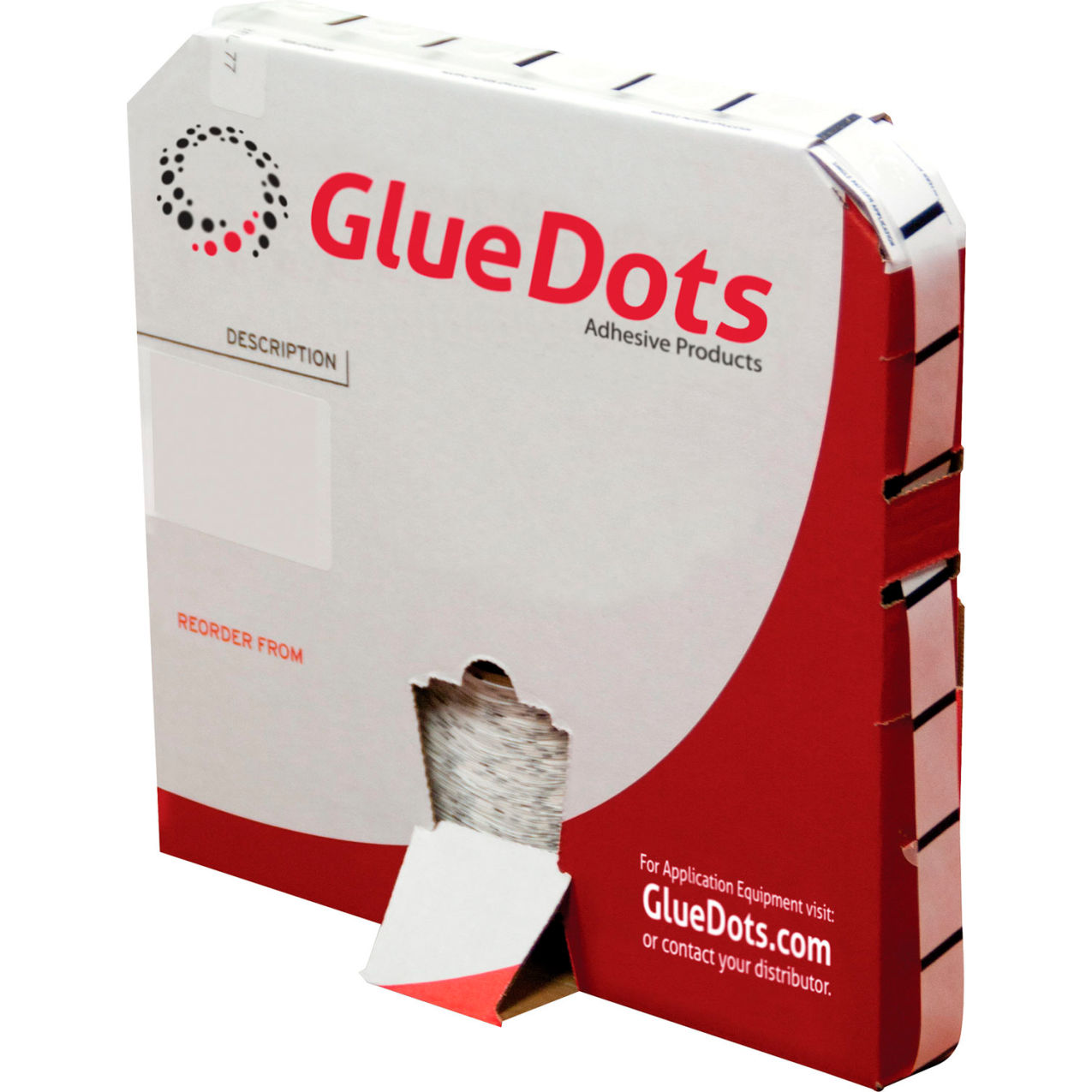 1/2" Medium Tack Glue Dots, Medium Profile