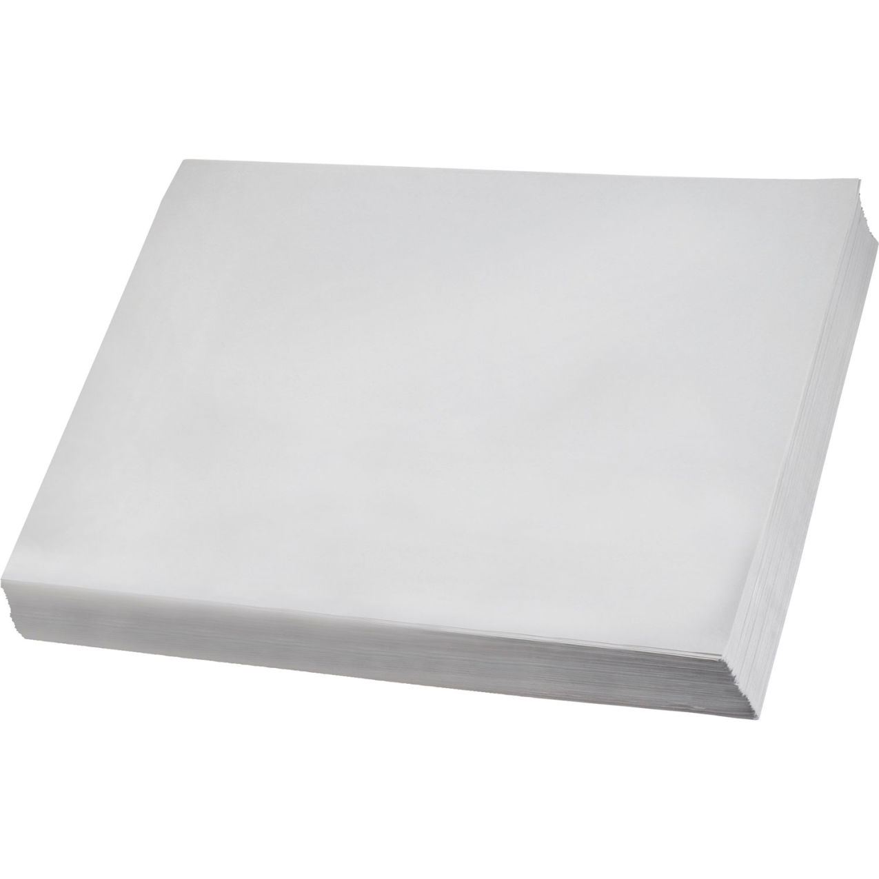 Newsprint Paper Sheets, 30 lbs., 17"W x 27"L, White, 160/Pack