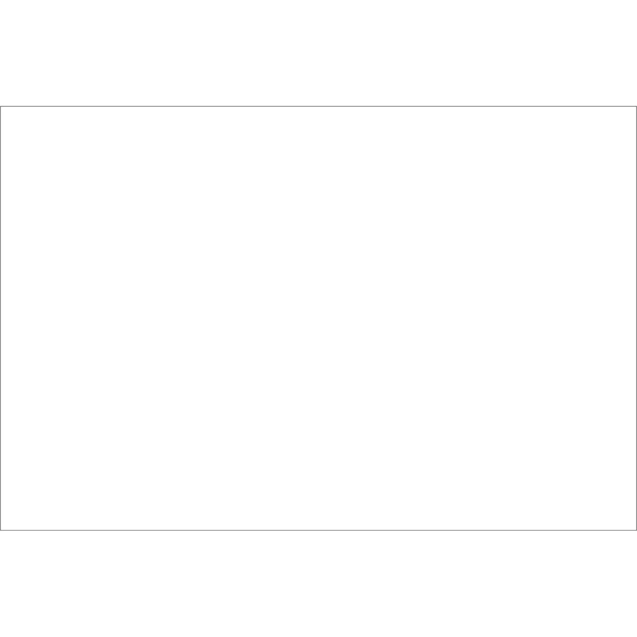 Block Out Labels, 1"W x 1"L, White, Roll of 1000