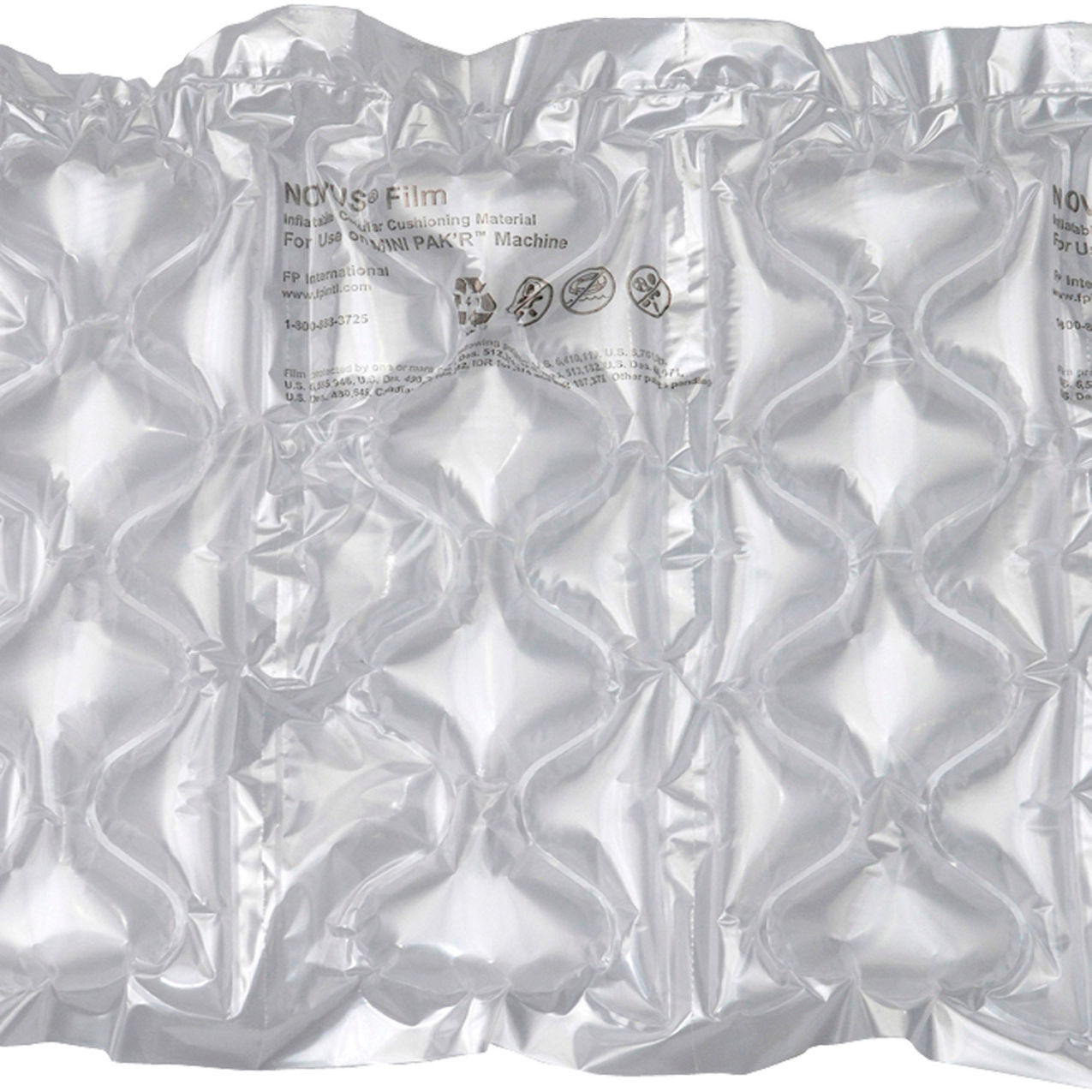 Large Bubble Quilt Film, 16"W x 656'L x 1-1/4" Bubble, Clear