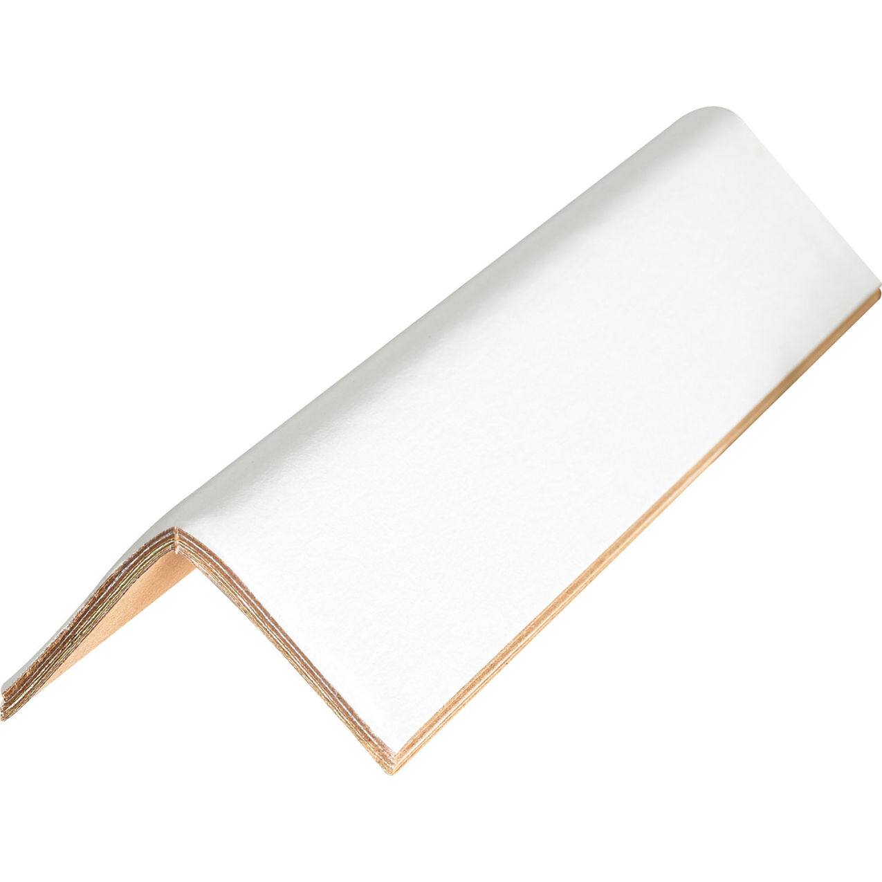 Medium Duty Edge Protectors, 2"W x 2"D x 40"L, 0.16" Thick, White