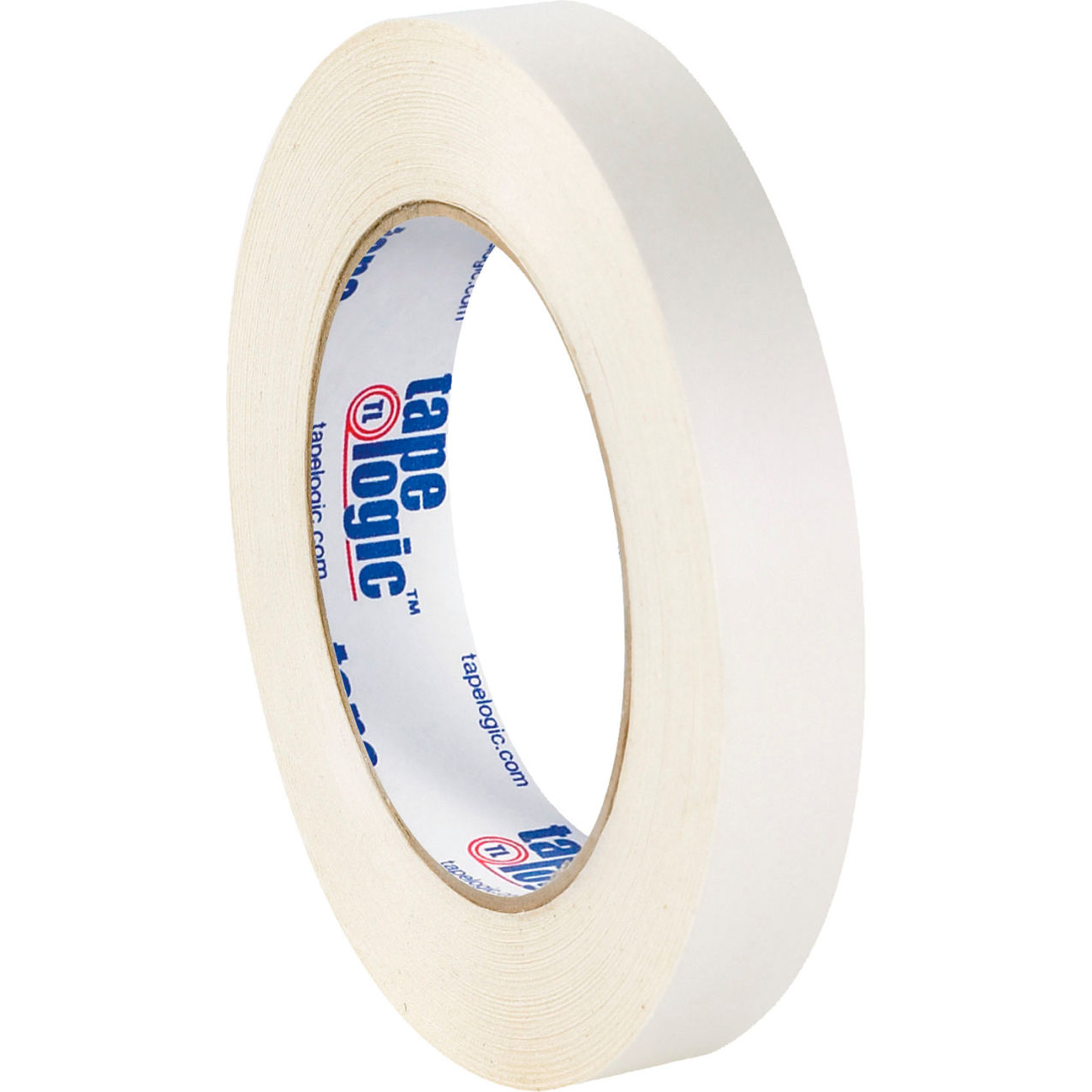 Double Sided Film Tape, 3/4" x 60 Yds., 3.5 Mil, White, 64 Rolls/Case