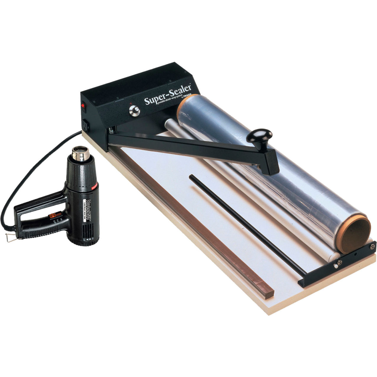 24" Industrial Super Sealer Shrink Wrap System with Heat Gun