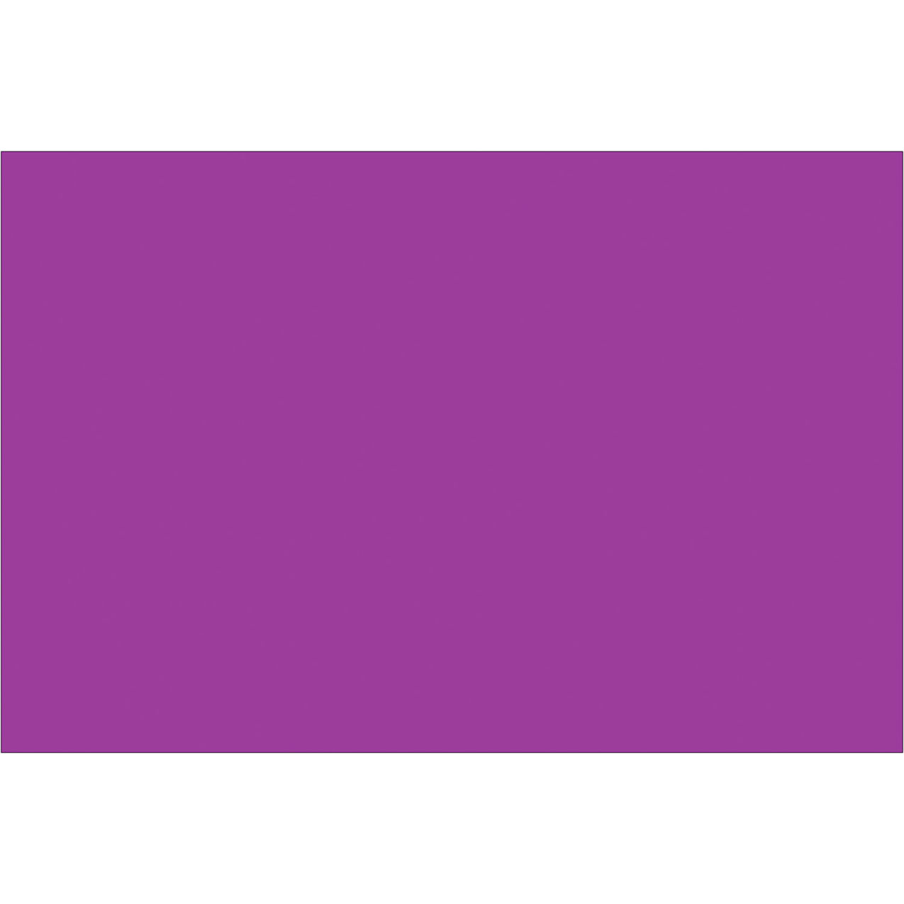 Rectangle Blank Inventory Labels, 4"W x 6"L, Purple, Roll of 500
