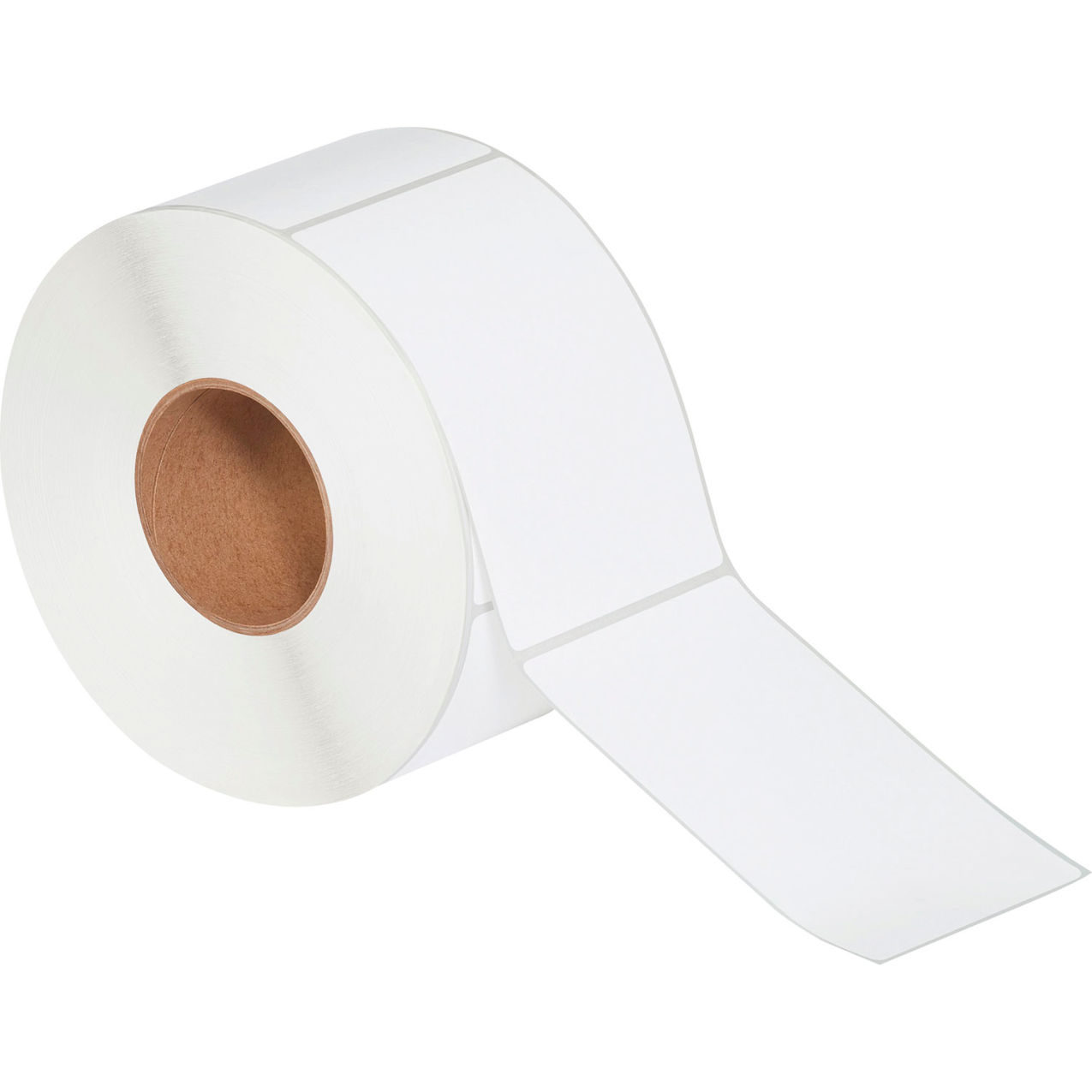 Direct Thermal Labels, 4"W x 8"L, White, 4 Rolls/Case