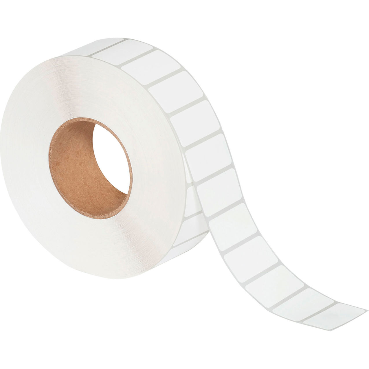 Thermal Transfer Labels, 2"W x 1/2"L, 3" Core, White, 8 Rolls/Case