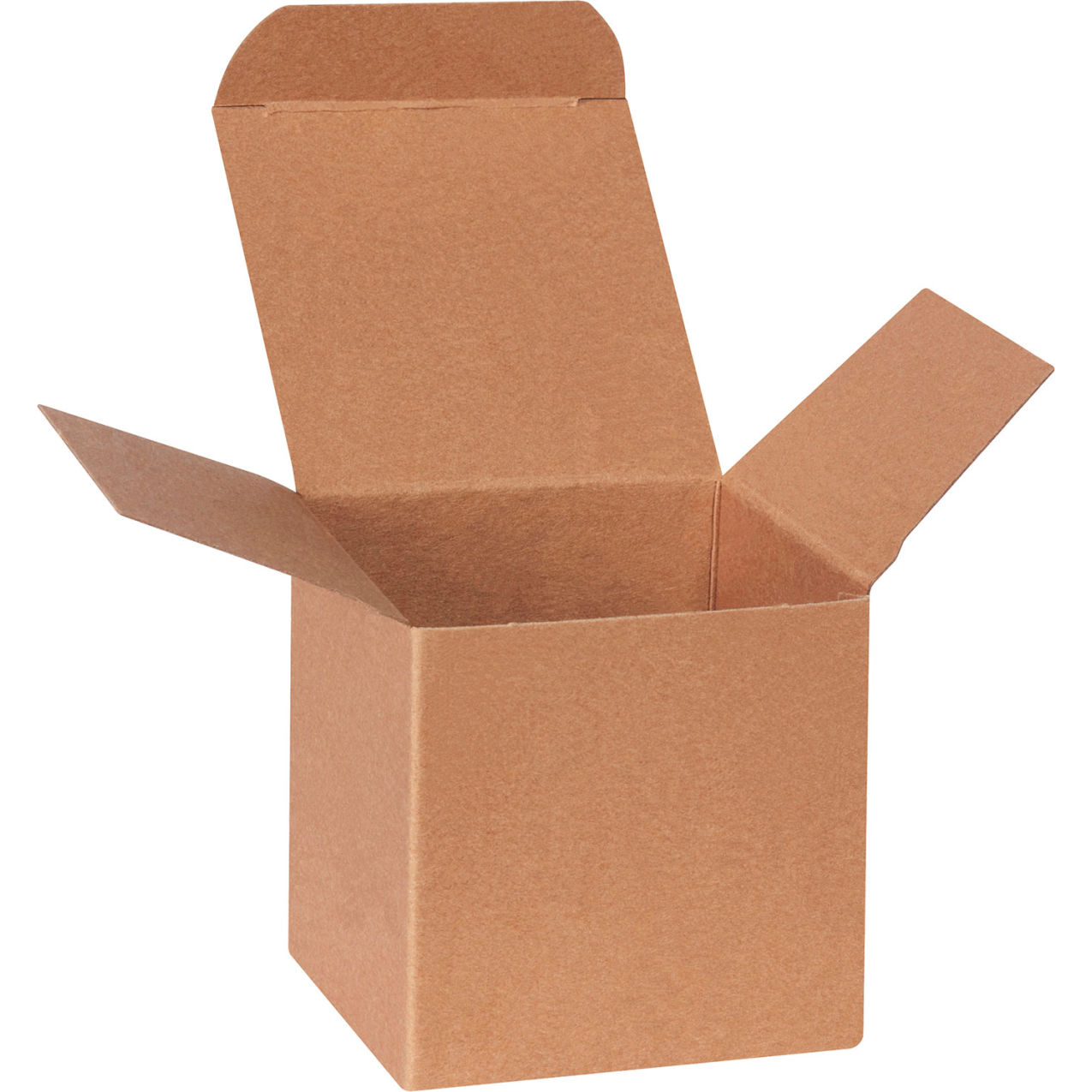 Heavy Duty Reverse Tuck Folding Cartons, 2-7/8"L x 2-7/8"W x 3"H, Kraft, 250/Pack
