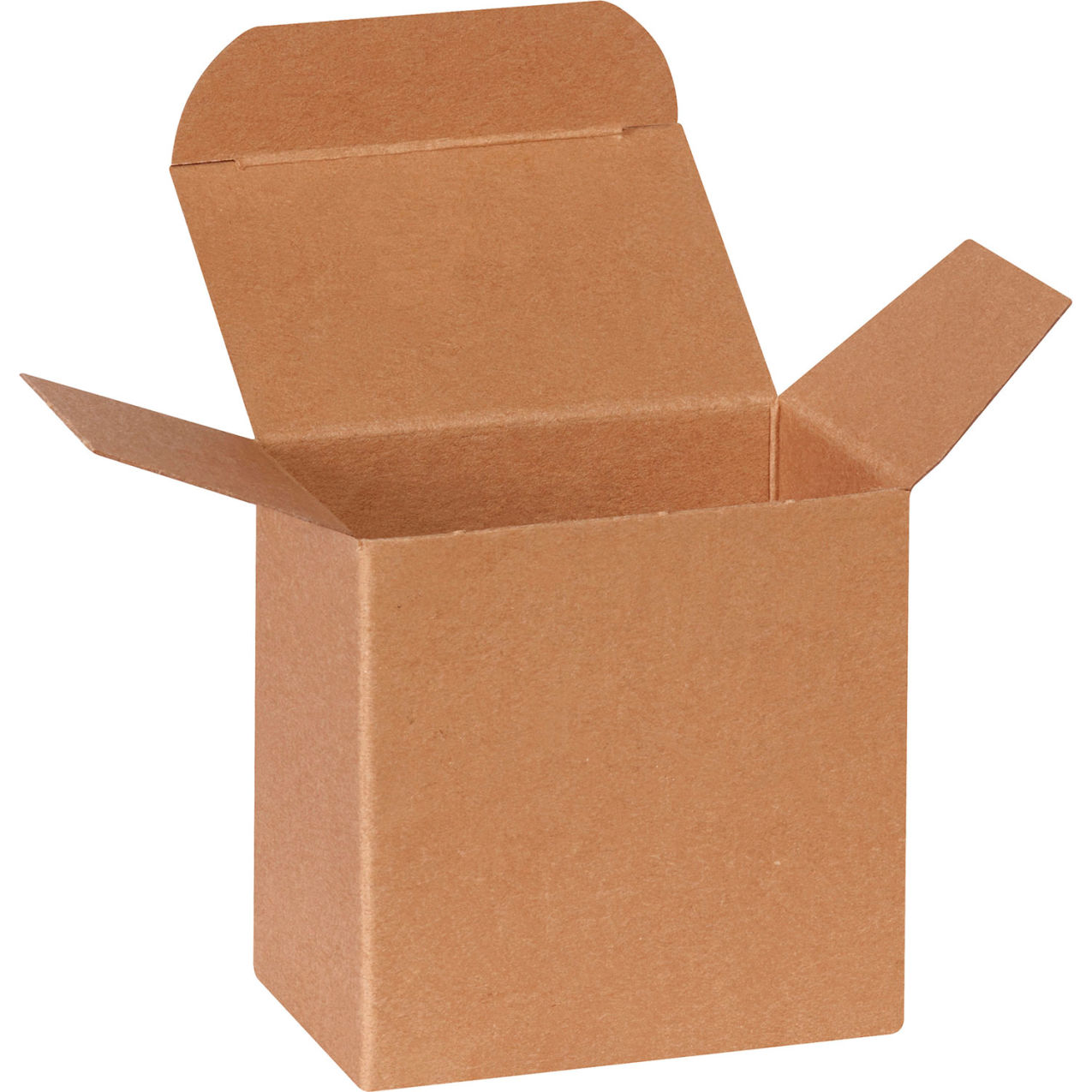 Heavy Duty Reverse Tuck Folding Cartons, 6"L x 4"W x 6"H, Kraft