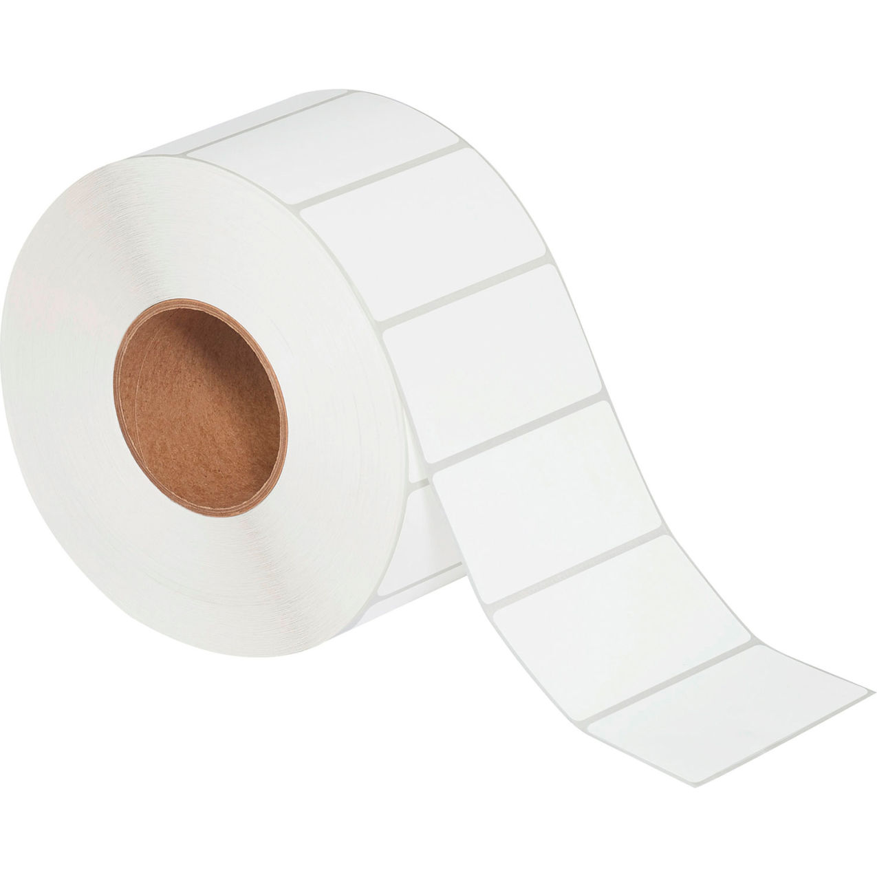 Thermal Transfer Labels, 2"W x 4"L, 3" Core, White, 8 Rolls