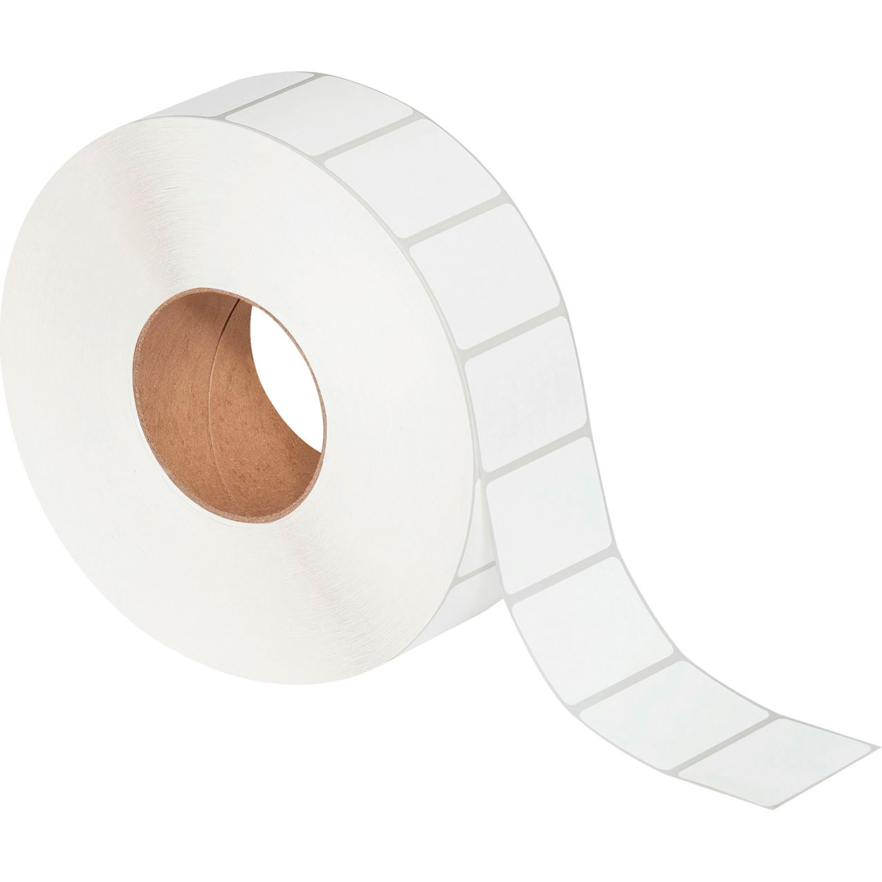 Thermal Transfer Labels, 2"W x 1-1/4"L, 3" Core, White, 8 Rolls