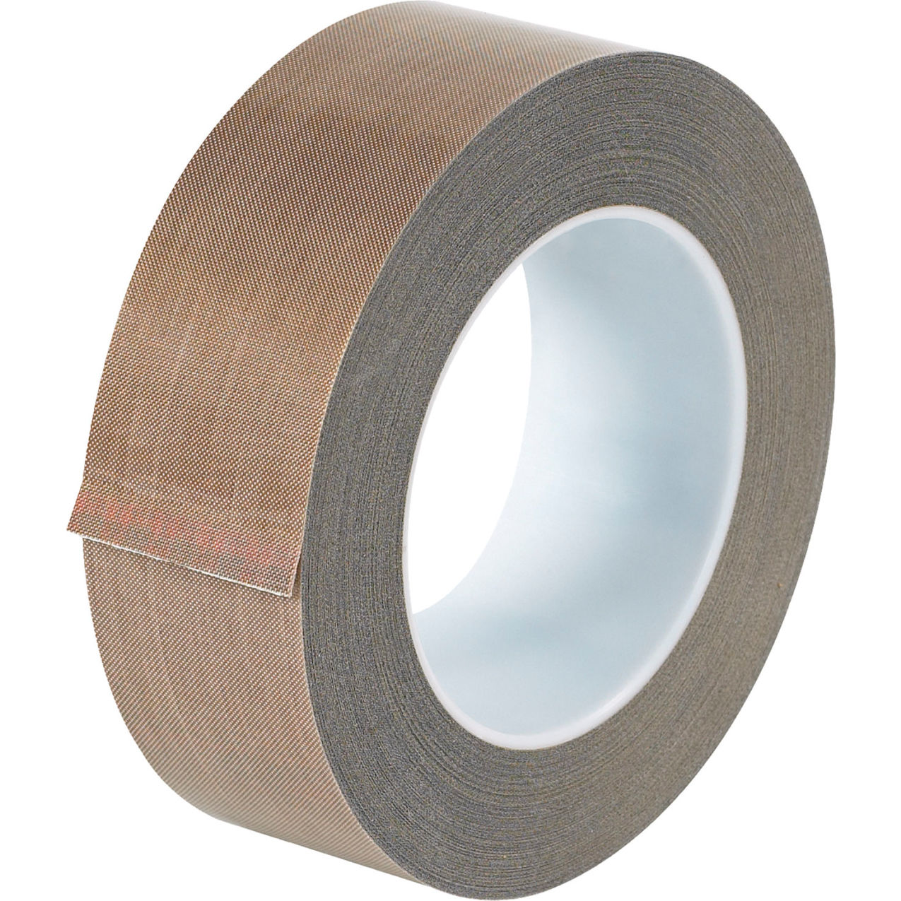 PTFE Glass Cloth Tape, 1-1/2" x 18 Yds., 3 Mil, Brown, 1 Roll/Case