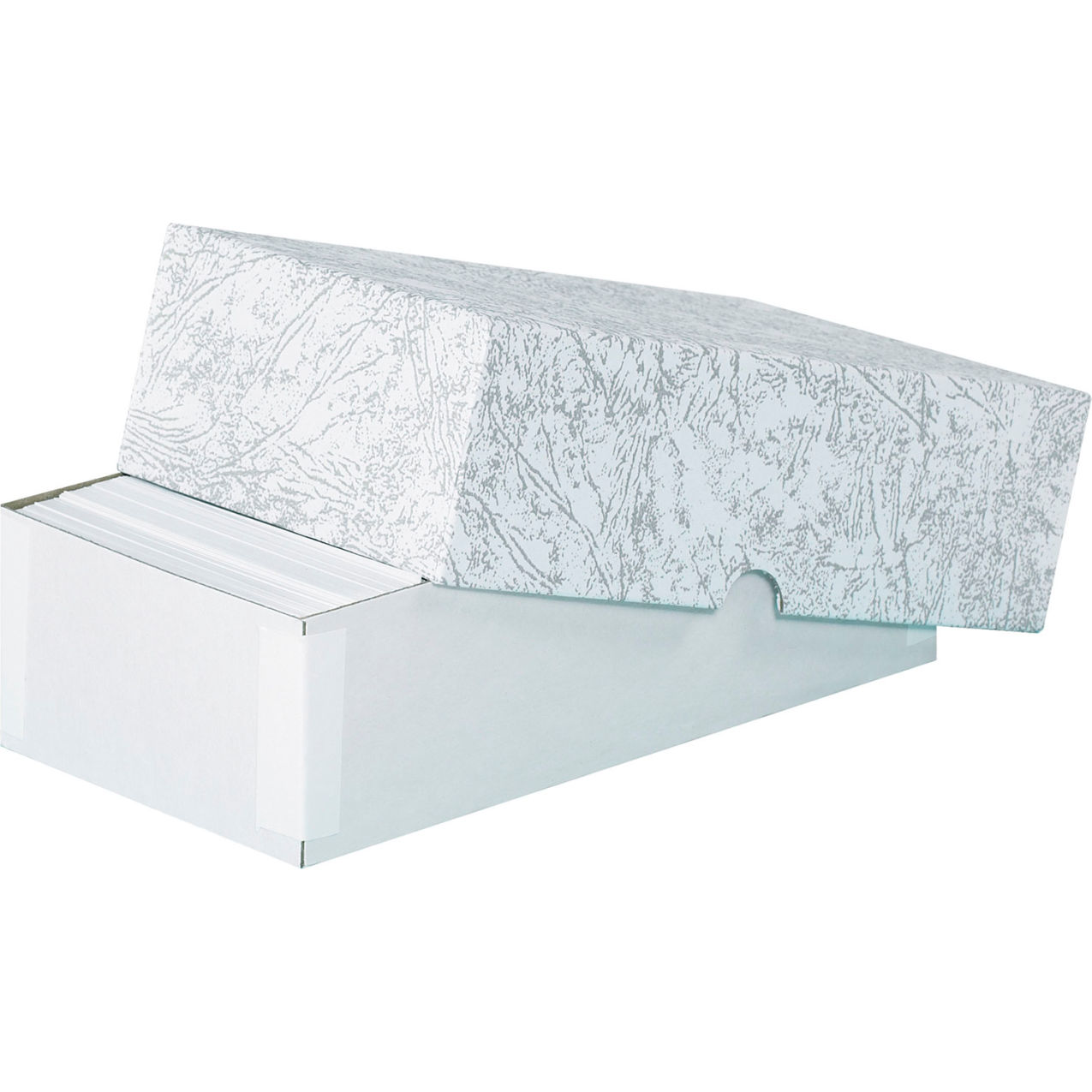 Stationery Set Up Cartons, 7"L x 3-1/2"W x 2"H, Gray, 100/Pack
