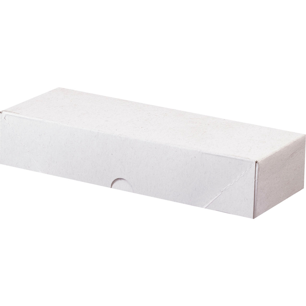 Folding Cartons, 10"L x 3-1/2"W x 2"H, White, 200/Pack