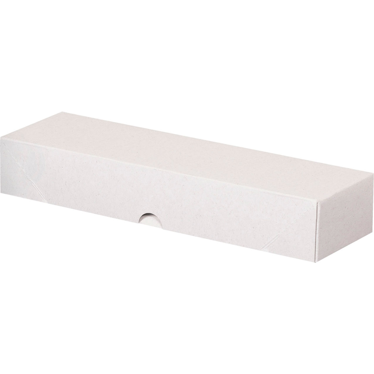 Stationery Folding Cartons, 12"L x 3-1/2"W x 2"H, White, 200/Pack