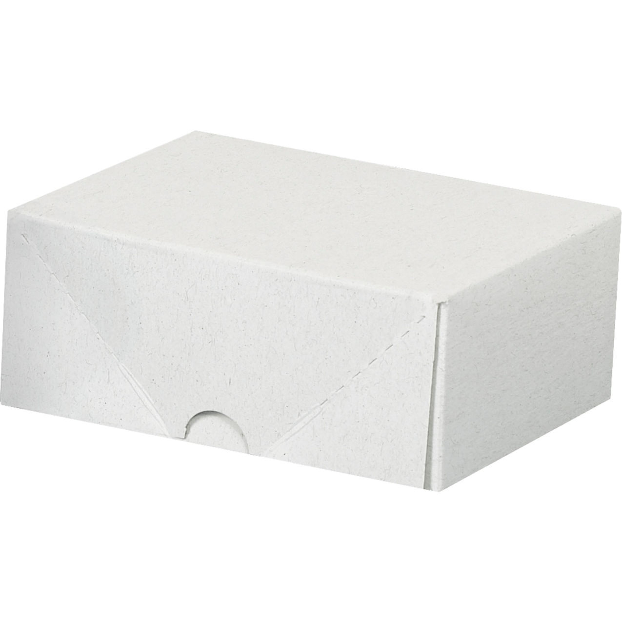 Folding Cartons, 4-3/4"L x 3-1/2"W x 2"H, White, 200/Pack