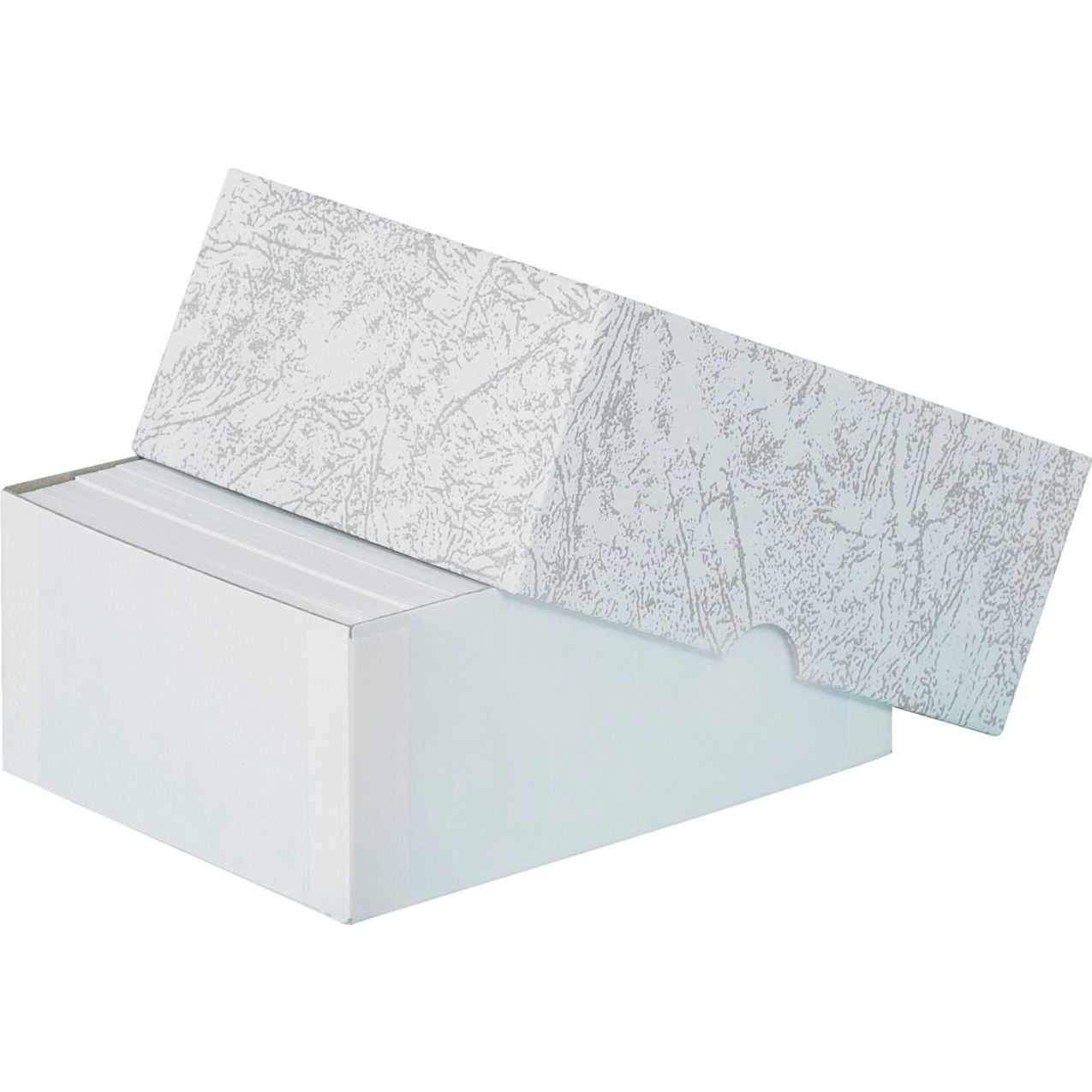 Stationery Set Up Cartons, 4-3/4"L x 3-1/2"W x 2"H, Gray, 100/Pack