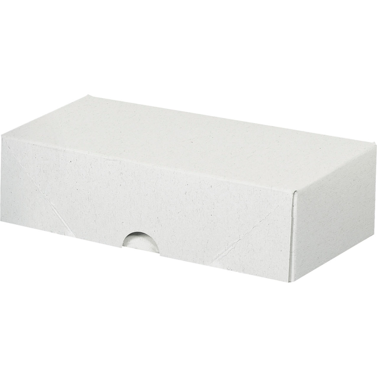 Folding Cartons, 7"L x 3-1/2"W x 2"H, White, 200/Pack