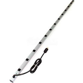 CabinetMATE Surge Strip, 125V, 20A, 77"L, 12 Outlets