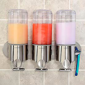Triple Wall Mount Soap Pumps BT1029