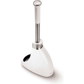 Slim Toilet Brush - White