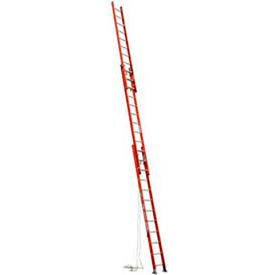 32' IA Fiberglass 3 Section Compact Extension Ladder