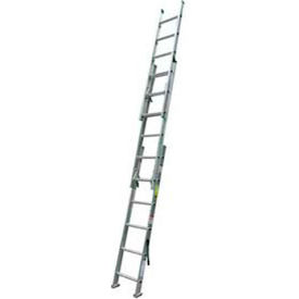 16' Type II Aluminum 3 Section Compact Extension Ladder