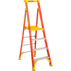 4' Type 1A Fiberglass Podium Ladder