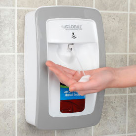 Automatic Dispenser for Foam Hand Soap/Sanitizer - White/Gray