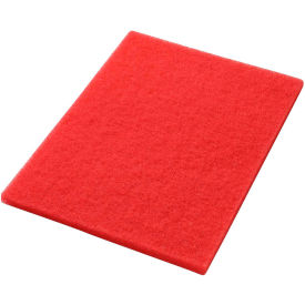 14" x 20" Buffing Pad, Red, 5 Per Case