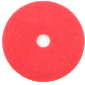 22" Buffing Pad, Red, 5 Per Case