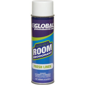 Air Freshener, Fresh Linen 15 oz. Can, 12 Refills/Case