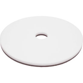 18" Floor Pad, White, 5 Per Case
