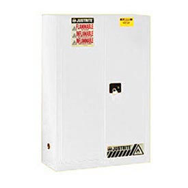 Drum Cabinet 45 Gal. Capacity Vertical Manual Close Hazmat Flammable W/ Drum Support